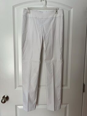 NIC+ZOE White Straight-Leg Pants